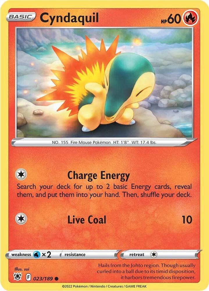 Cyndaquil - SWSH10: Astral Radiance