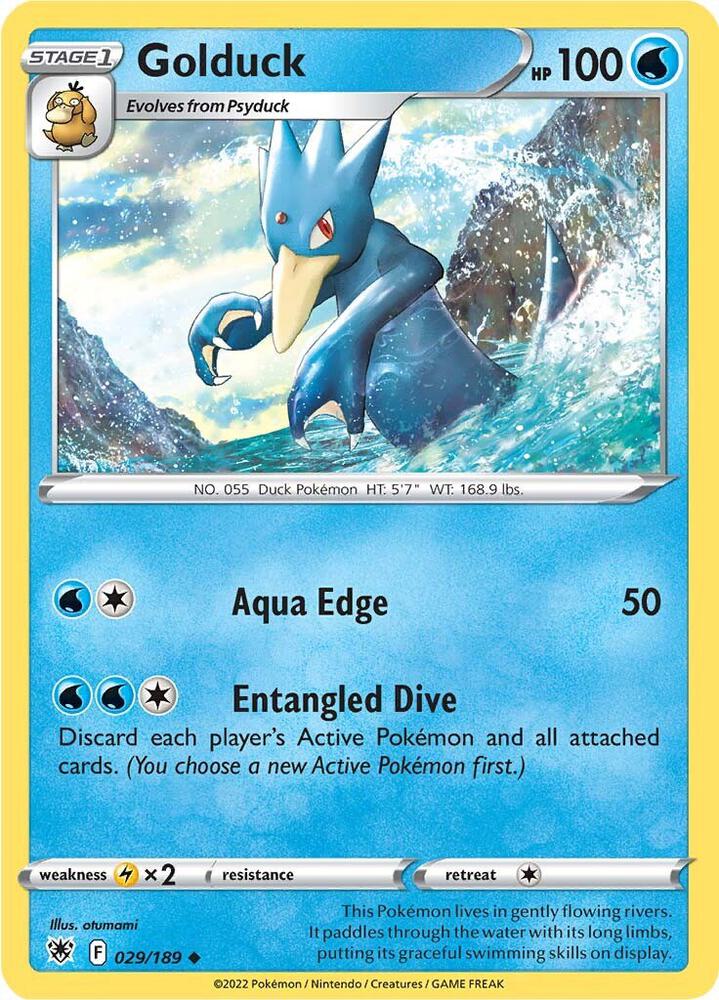 Golduck - SWSH10: Astral Radiance