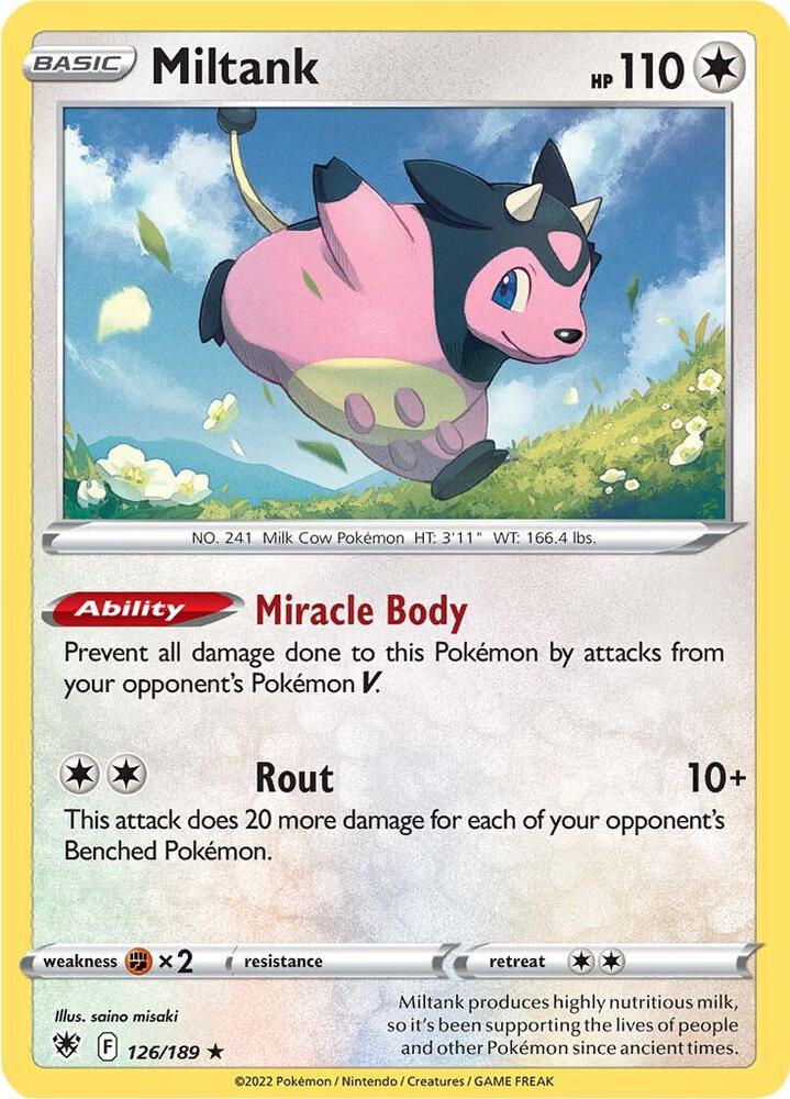 Miltank - SWSH10: Astral Radiance