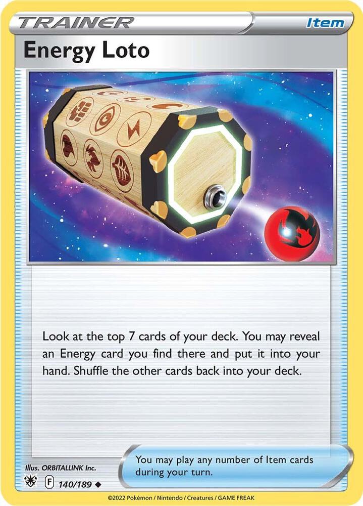 Energy Loto - SWSH10: Astral Radiance