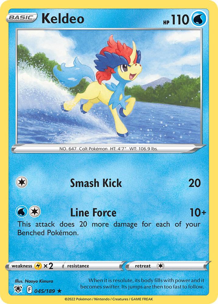 Keldeo - 045/189 - Deck Exclusives