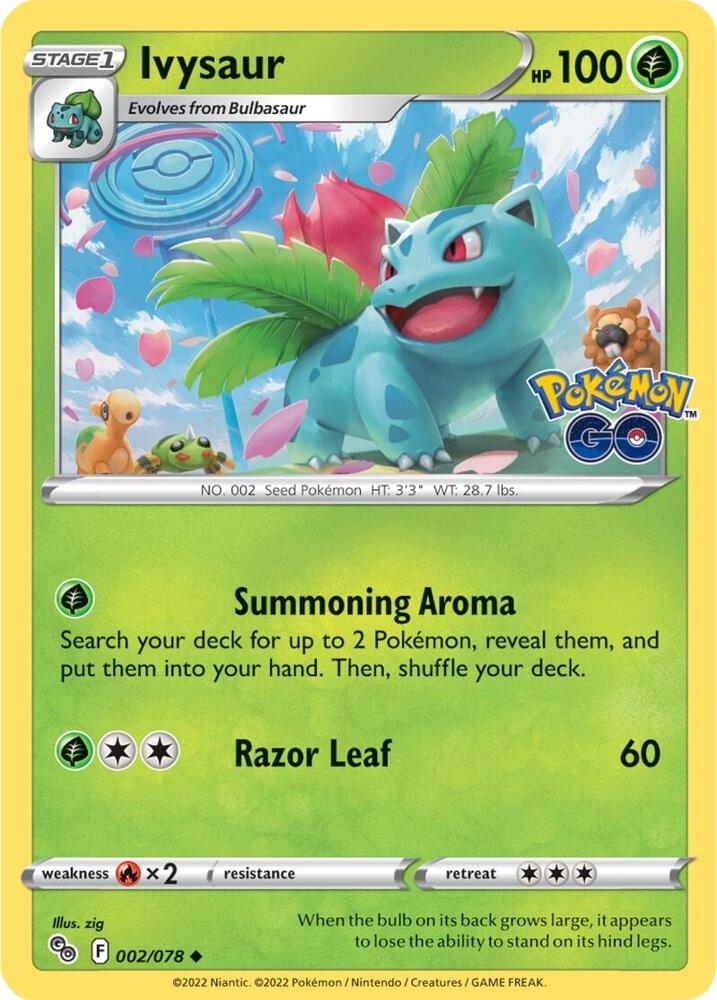 Ivysaur - Pokemon GO