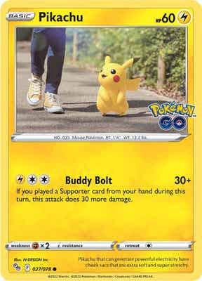 Pikachu - Pokemon GO