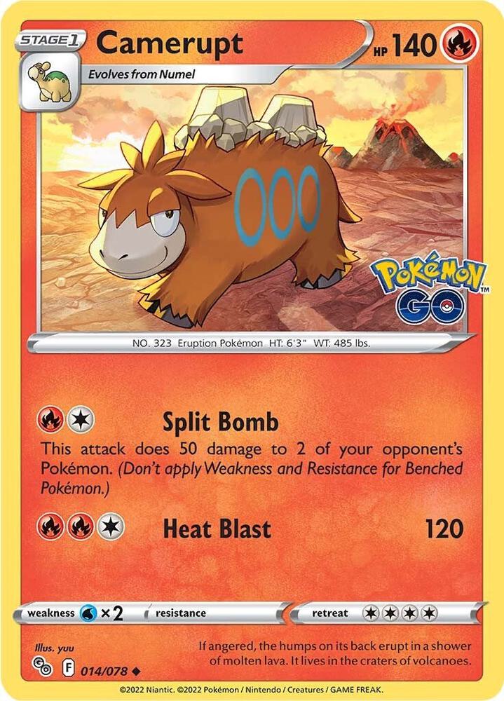 Camerupt - Pokemon GO