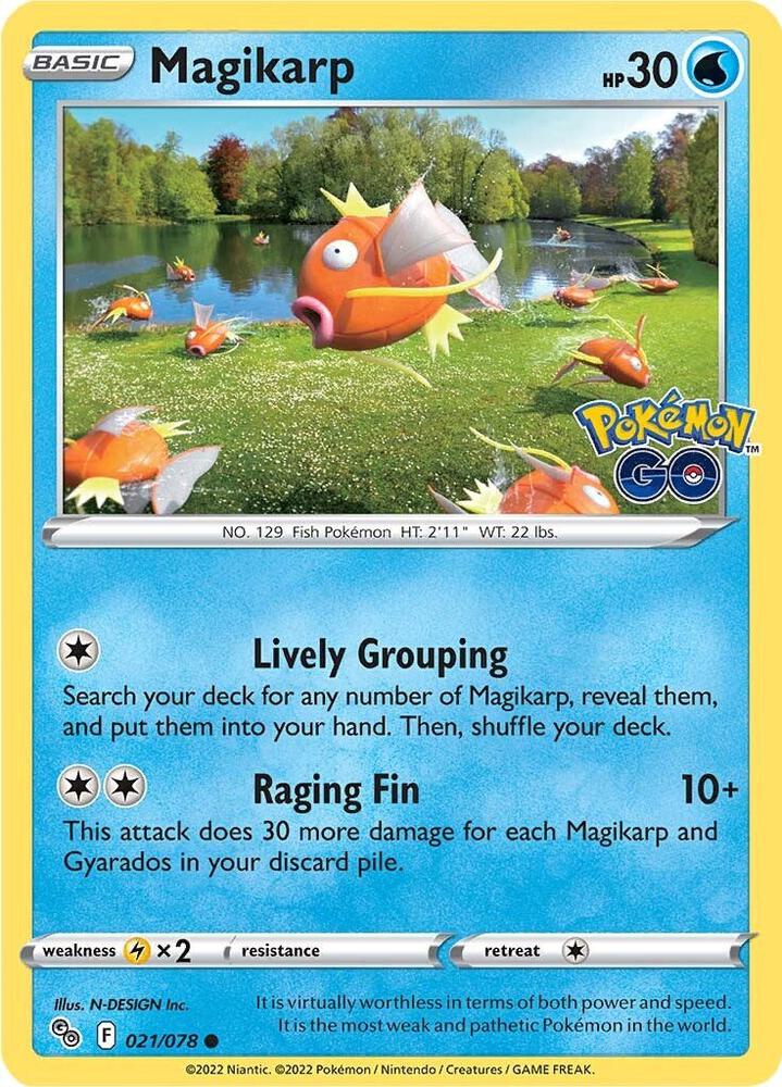 Magikarp - Pokemon GO