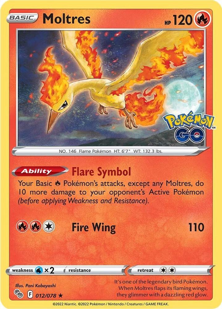 Moltres - Pokemon GO