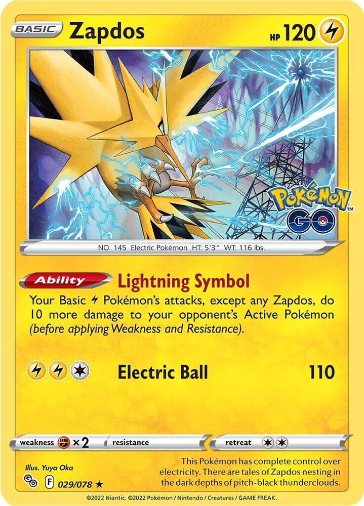Zapdos - Pokemon GO