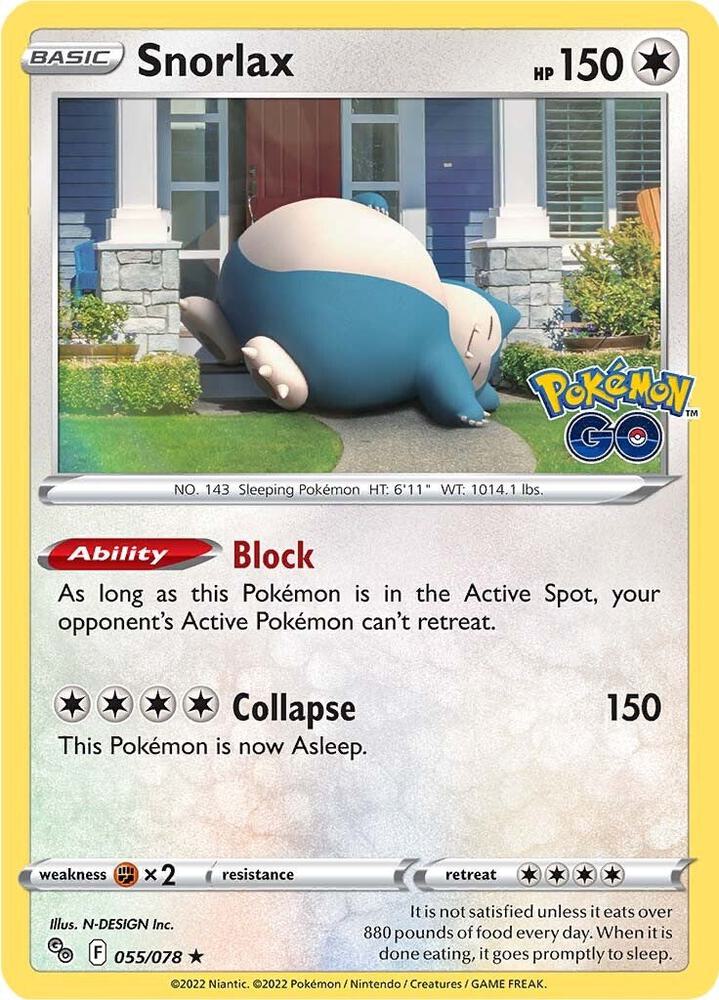 Snorlax - Pokemon GO
