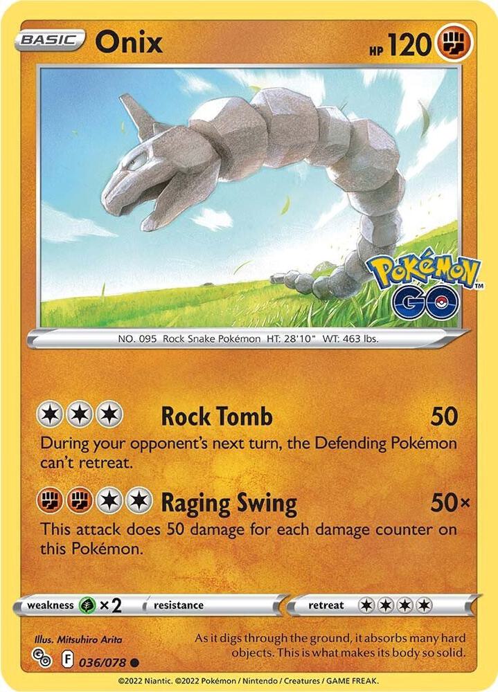 Onix - Pokemon GO