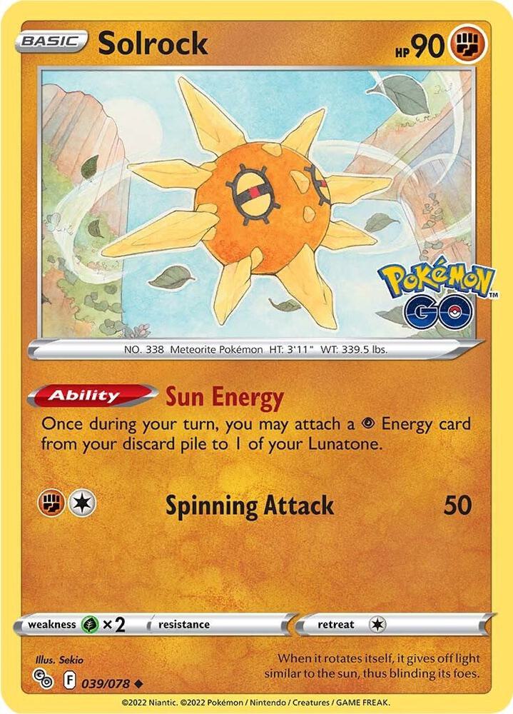 Solrock - Pokemon GO