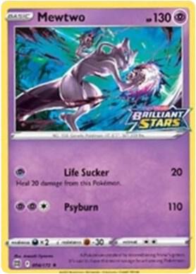 Mewtwo - 056/172 (Brilliant Stars Stamped) - Miscellaneous Cards & Products