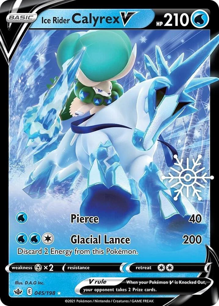 Ice Rider Calyrex V (Holiday Calendar)