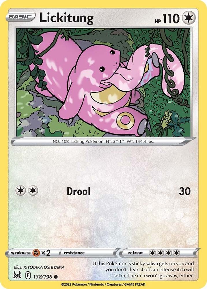 Lickitung - SWSH11: Lost Origin