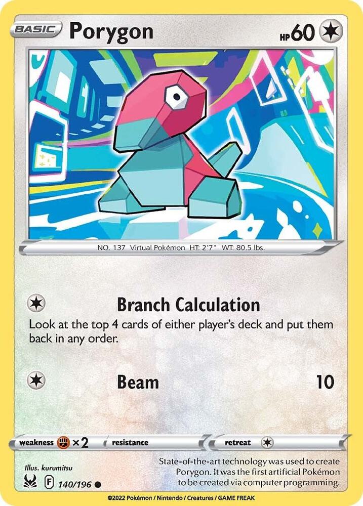 Porygon - SWSH11: Lost Origin