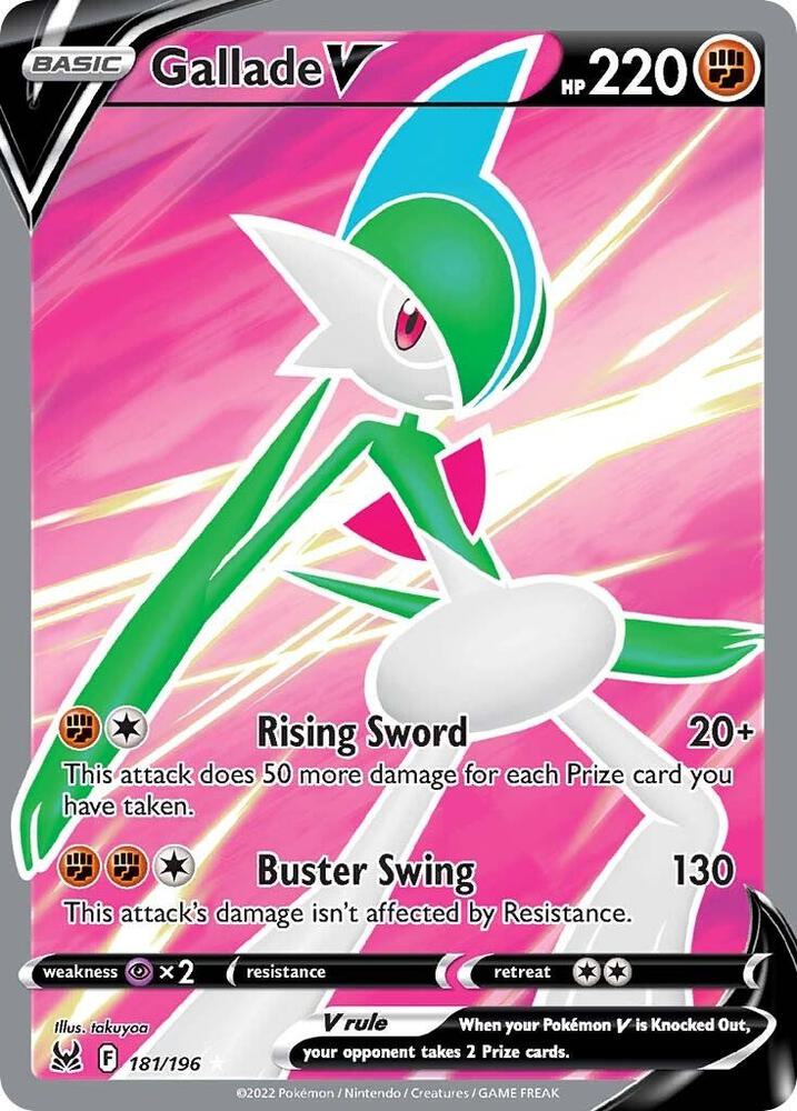 Gallade V (Full Art) - SWSH11: Lost Origin