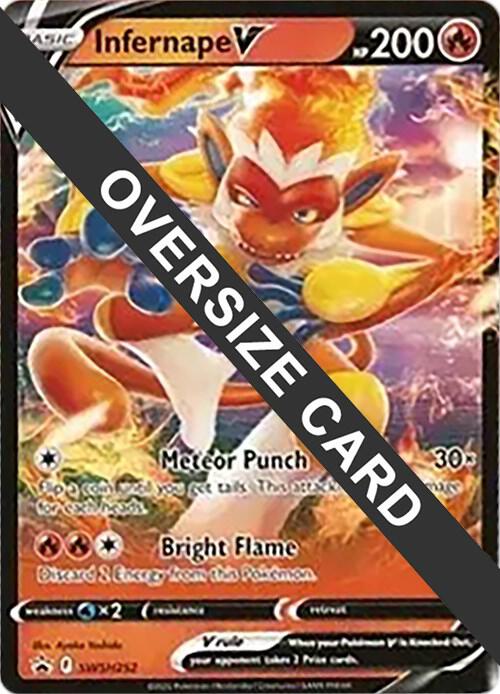 Infernape V - SWSH252 - Jumbo Cards
