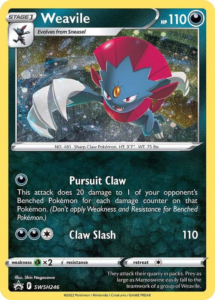 Weavile (Cosmos Holo)