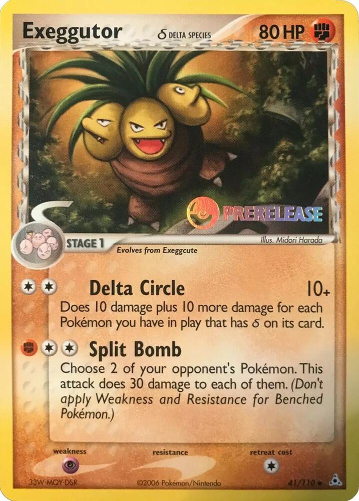 Exeggutor (Delta Species) (Prerelease)