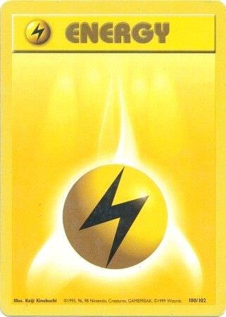Lightning Energy - Base Set