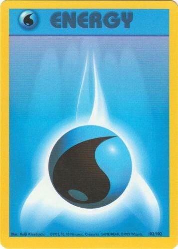Water Energy - Base Set