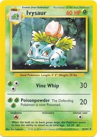 Ivysaur - Base Set
