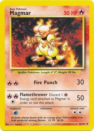 Magmar - Base Set