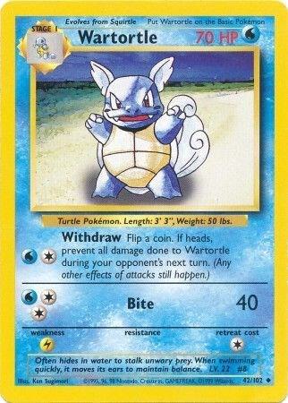 Wartortle - Base Set