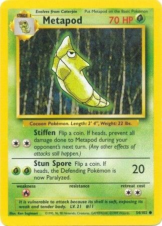 Metapod - Base Set