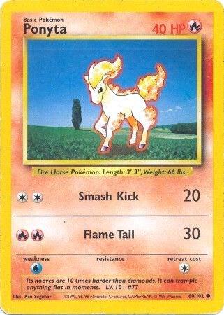 Ponyta - Base Set