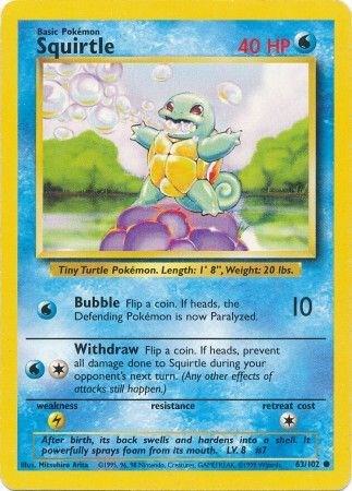 Squirtle - Base Set
