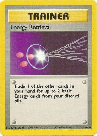 Energy Retrieval - Base Set