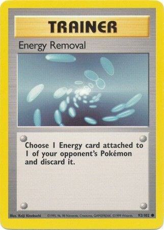 Energy Removal - Base Set