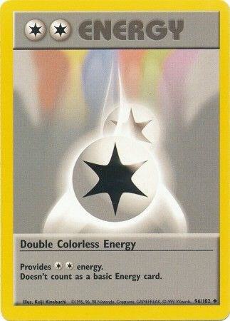 Double Colorless Energy - Base Set