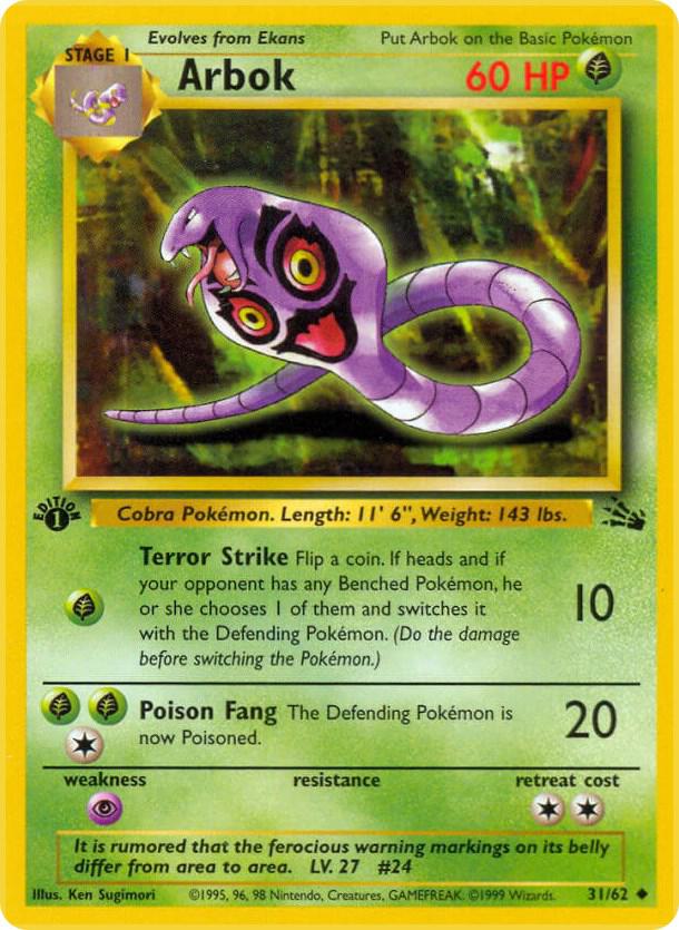 Arbok - Fossil