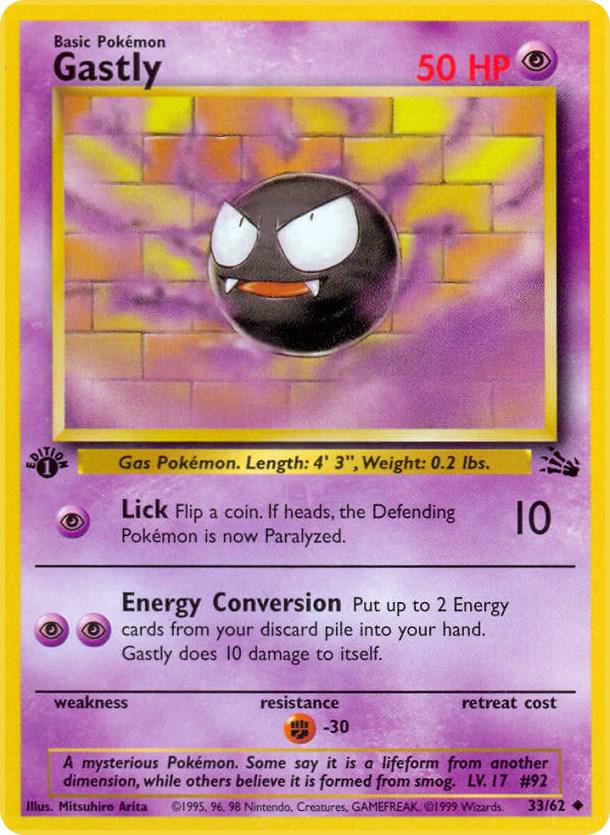 Gastly - Fossil