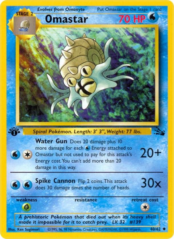 Omastar - Fossil