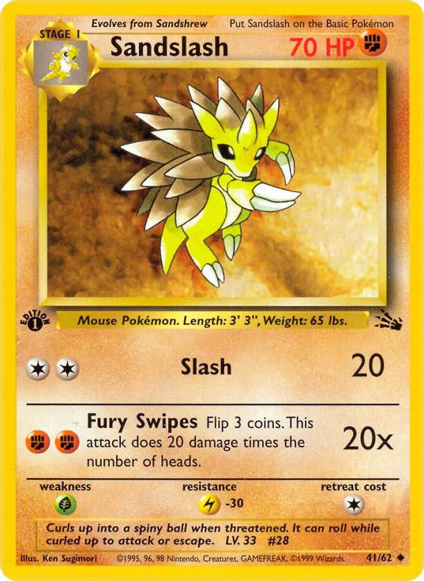 Sandslash - Fossil