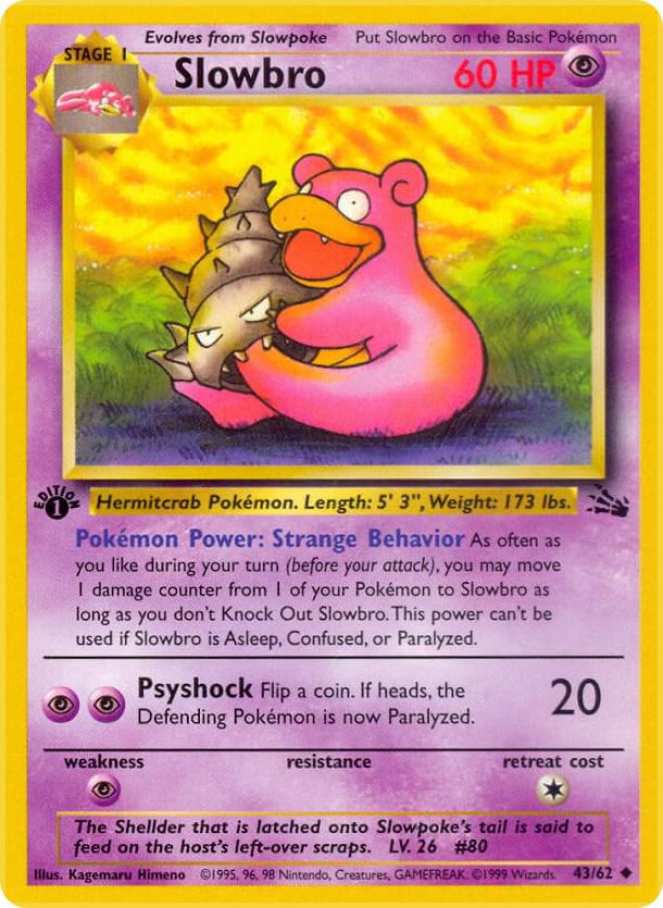 Slowbro - Fossil