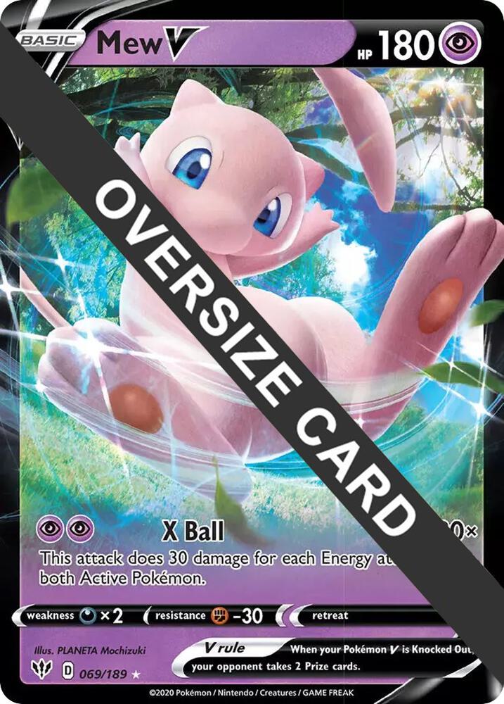 Mew V - 069/189 - Jumbo Cards