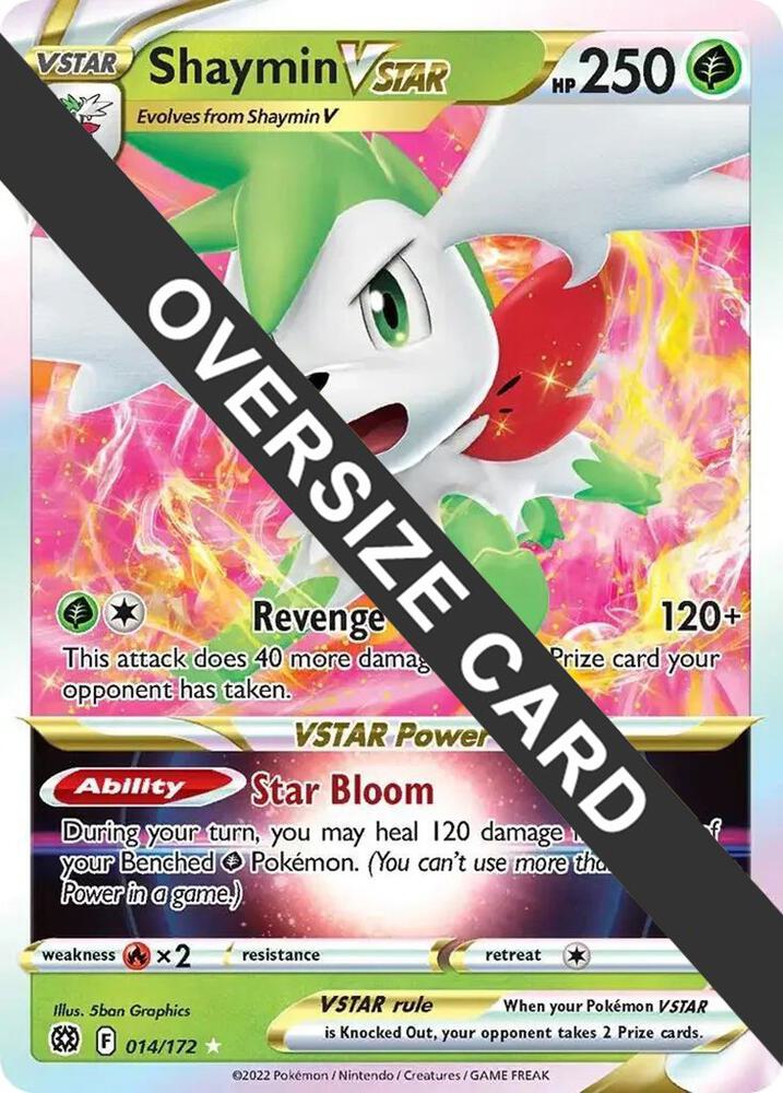 Shaymin VSTAR - 014/172 - Jumbo Cards