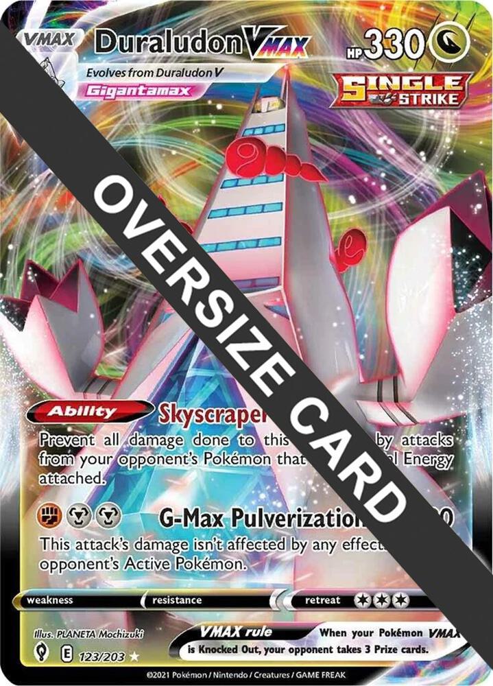 Duraludon VMAX - 123/203 - Jumbo Cards