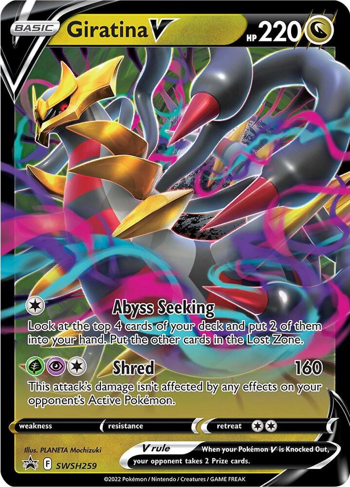 Giratina V - SWSH259 - SWSH: Sword & Shield Promo Cards