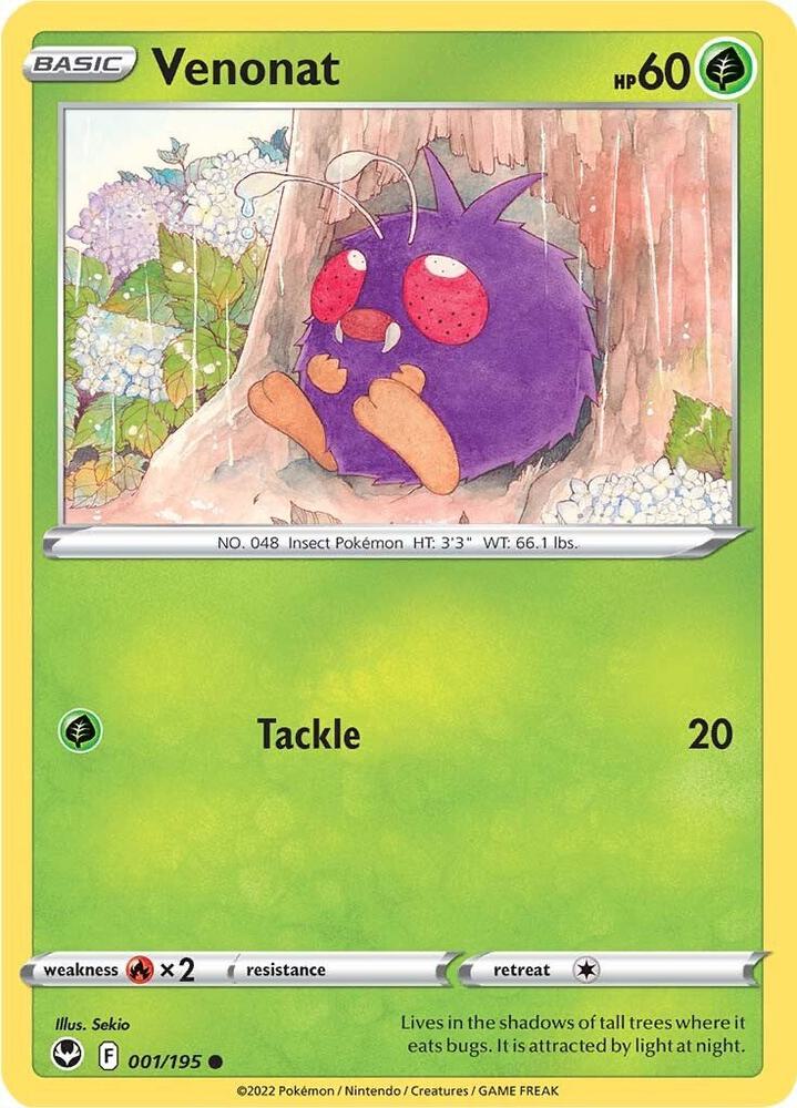 Venonat - SWSH12: Silver Tempest