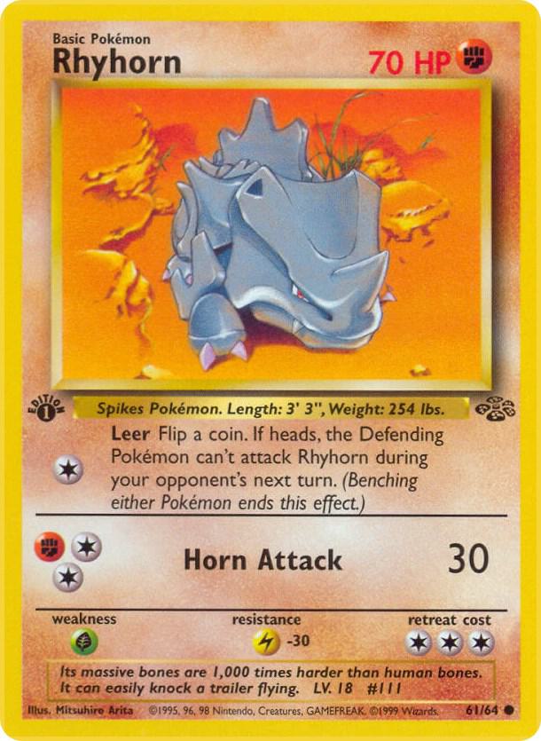 Rhyhorn - Jungle