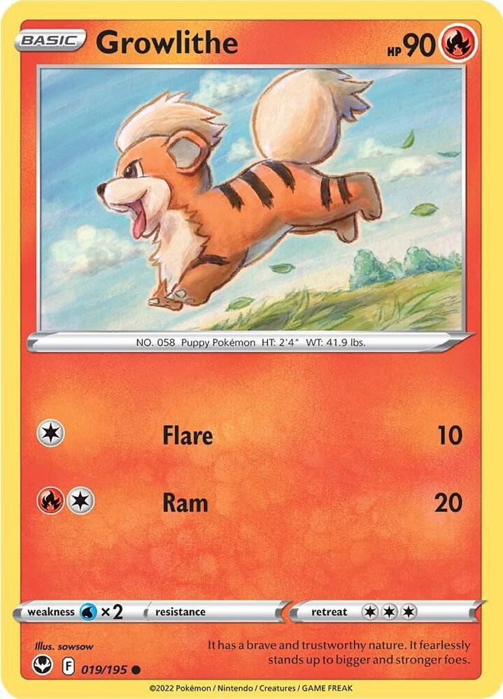 Growlithe - SWSH12: Silver Tempest