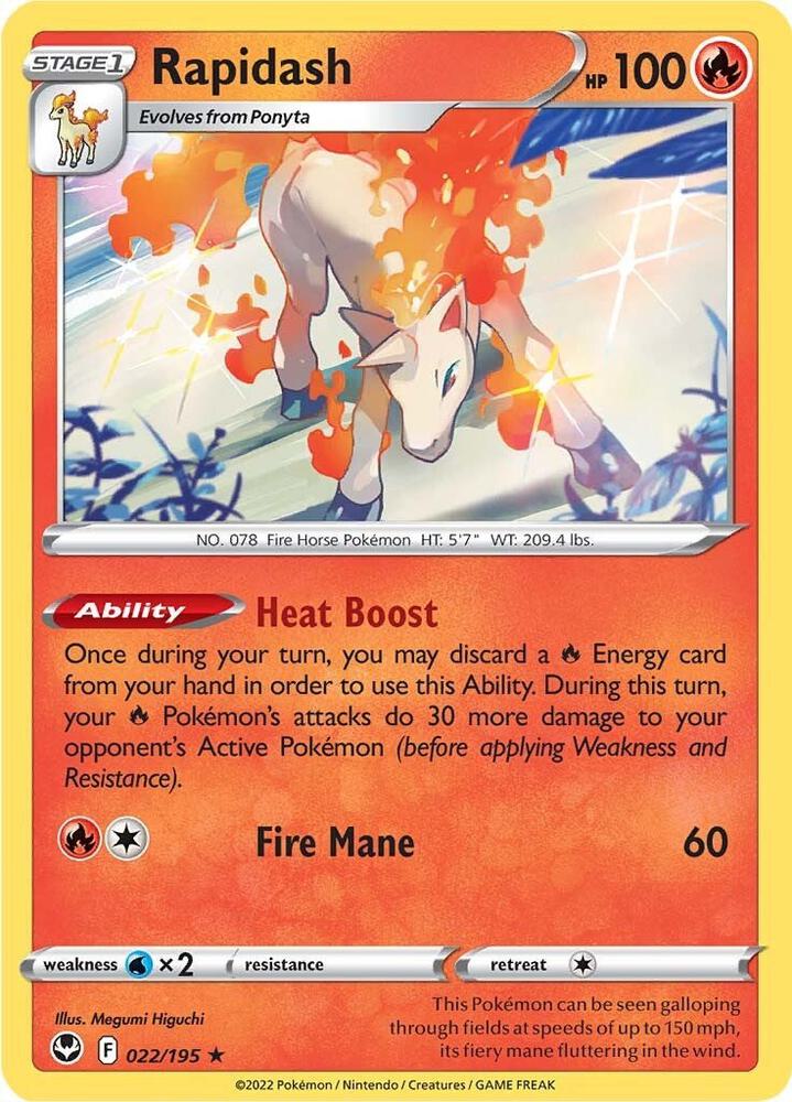 Rapidash - SWSH12: Silver Tempest
