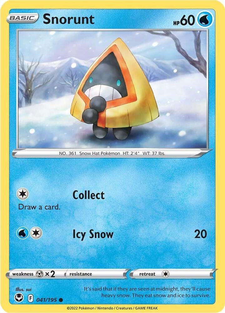 Snorunt - SWSH12: Silver Tempest