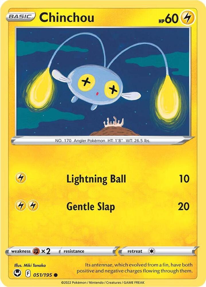 Chinchou - SWSH12: Silver Tempest