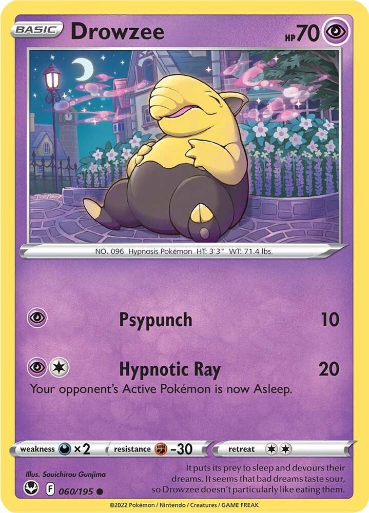 Drowzee - SWSH12: Silver Tempest