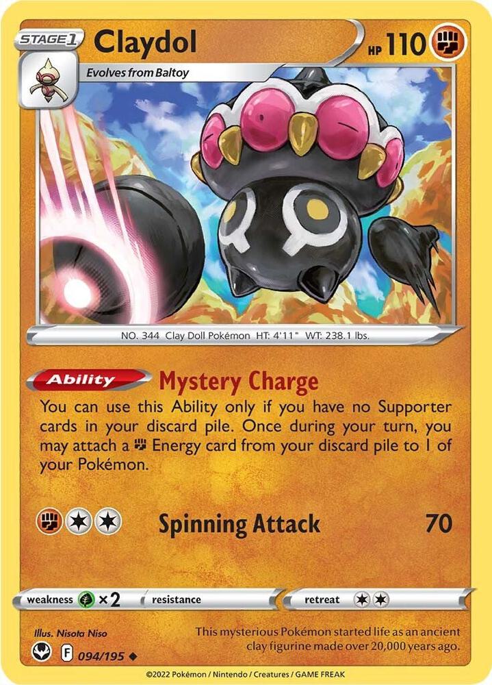 Claydol - SWSH12: Silver Tempest